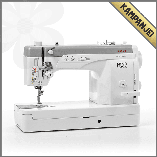 Hovedbilde Janome Heavy Duty HD9 Professional Rettsømsmaskin ...