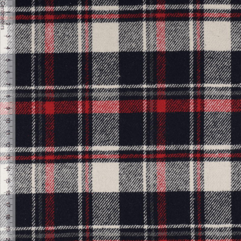 Tartan Red - Flanell