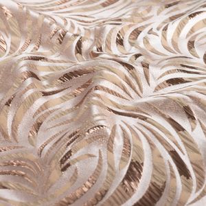 Hovedbilde Shimmer Leaves Gold - Jacquard Metallic