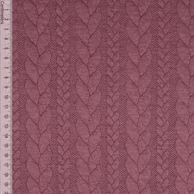 Hovedbilde Mauve Melert - Flettestrikk