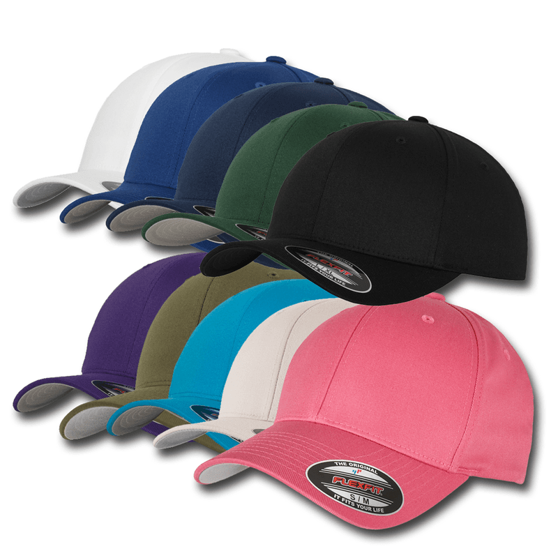 Flexfit Wooly Combed Caps - Stone
