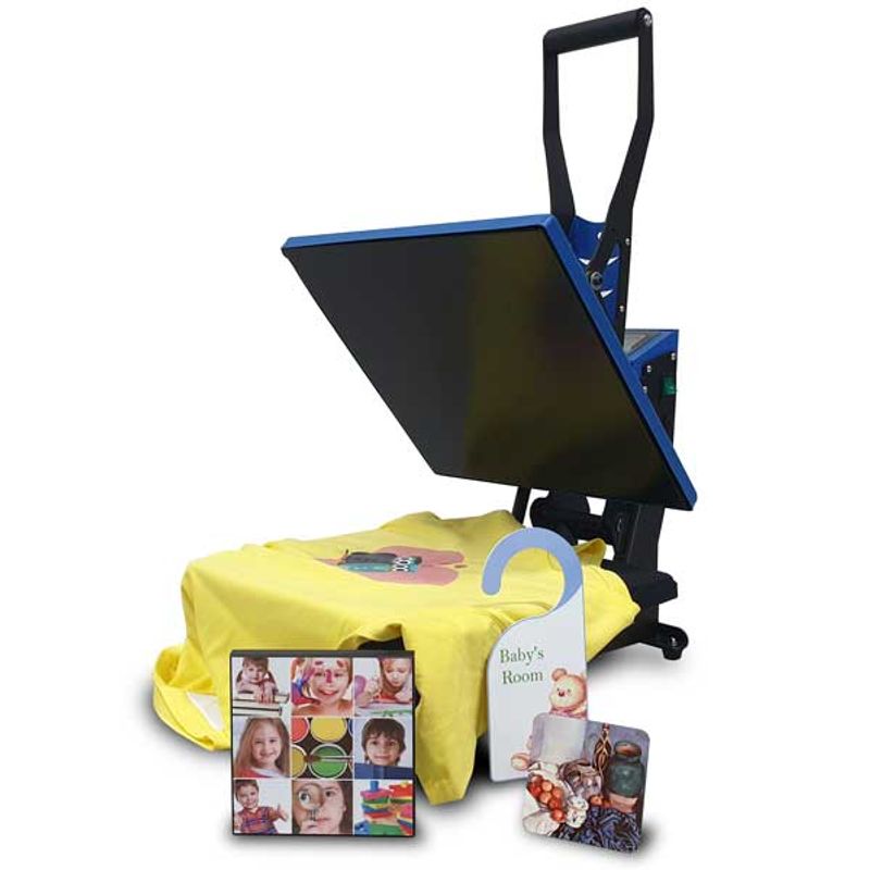 Calortrans Varmepresse 38x38cm Clam Manuell