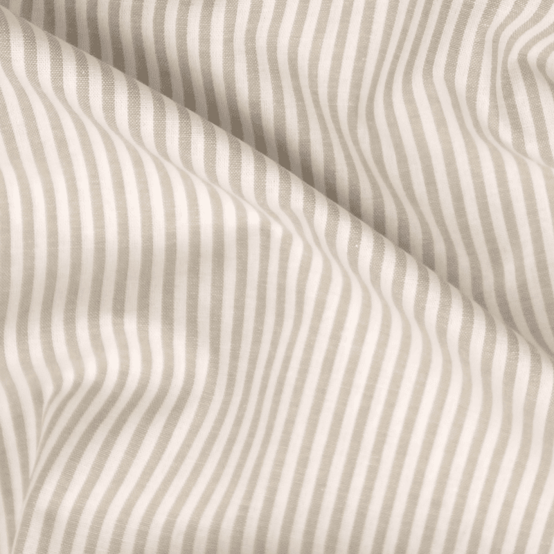 Ministripe Sand - Fast Bomull