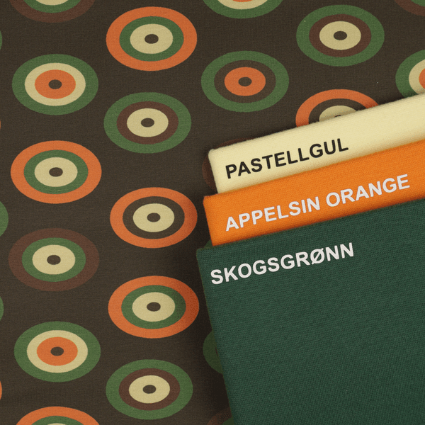 Retro Circles - &Oslash;kologisk Jersey