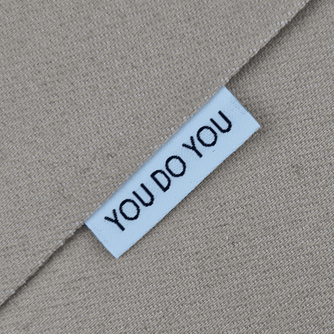 Hovedbilde YOU DO YOU - Hvit merkelapp 5 stk