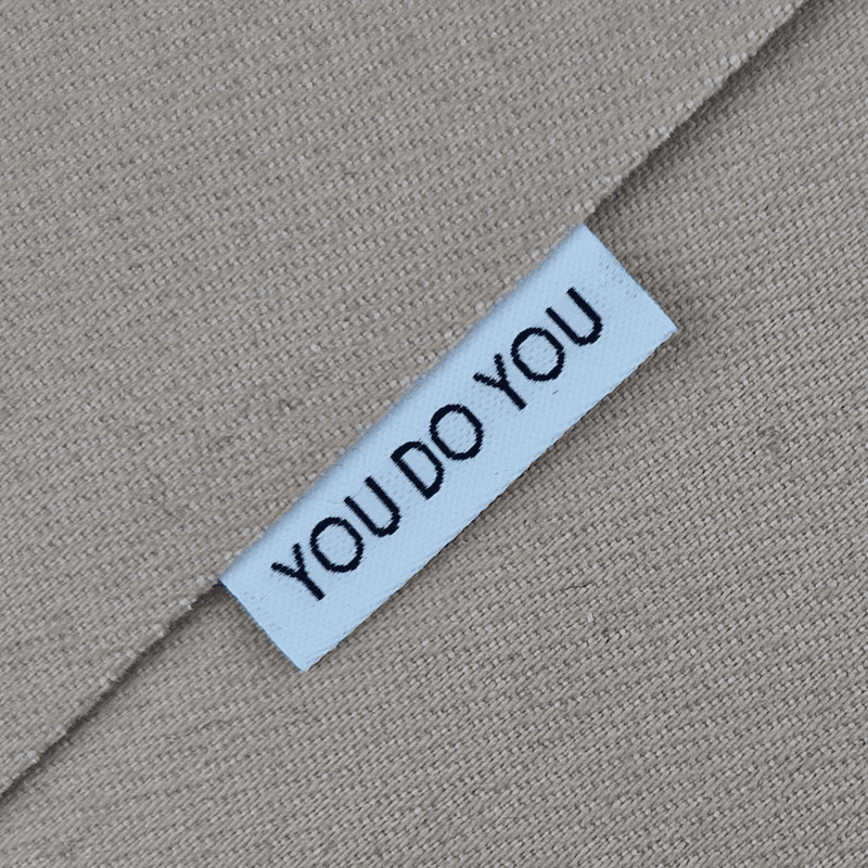 YOU DO YOU - Hvit merkelapp 5 stk