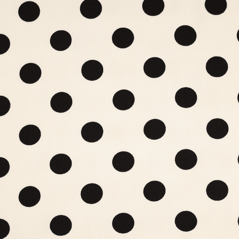 Dots Ecru - Viskose  Twill