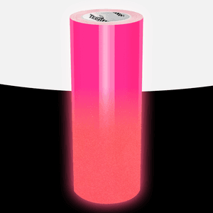 Hovedbilde Glow in the Dark HTV Neon Rosa 30x50cm (TechWrapCraft)