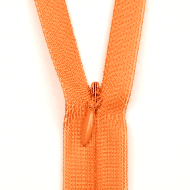 Hovedbilde Orange - Usynlig Glidelås (4 mm)