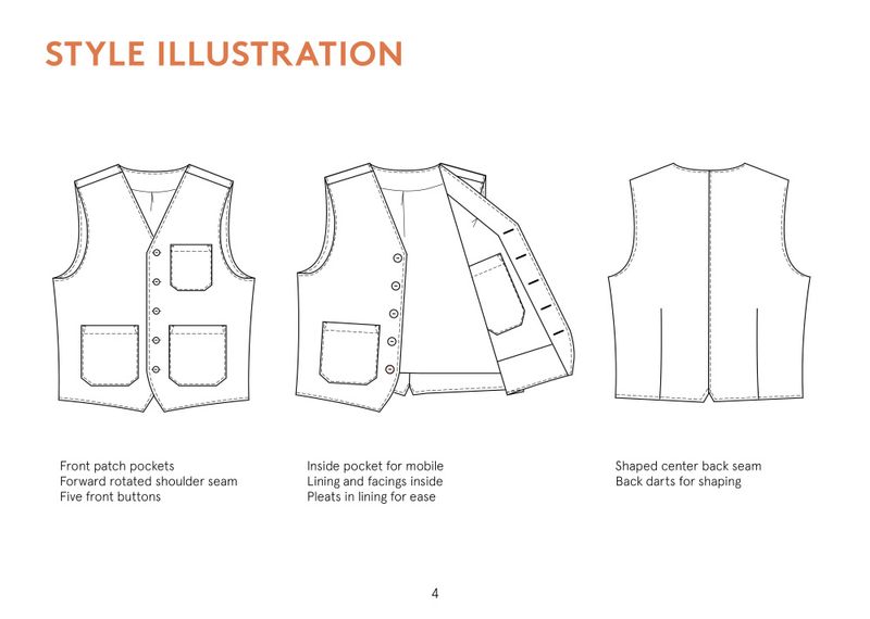 Pike's Vest - Wardrobe by Me