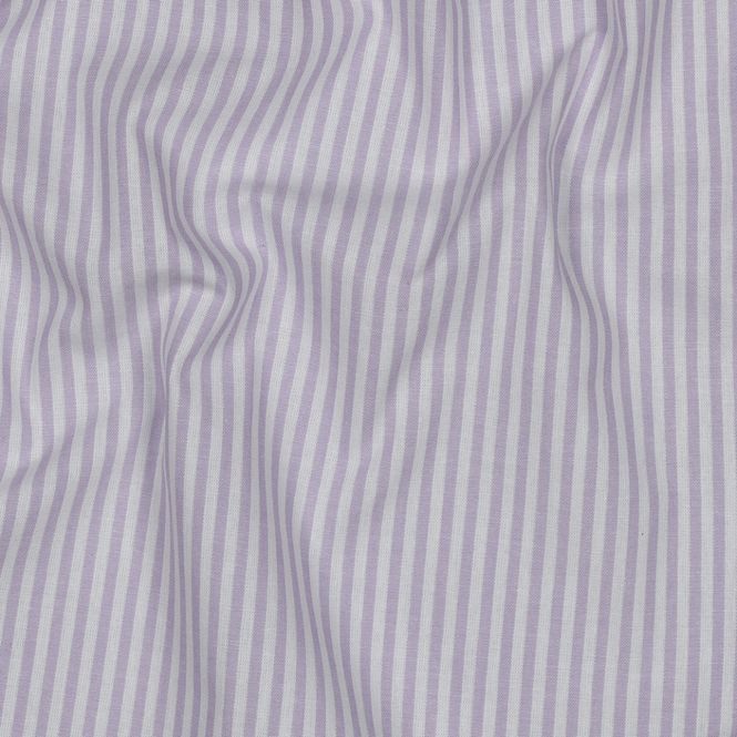 Hovedbilde Ministripe Lys Lilla - Fast Bomull