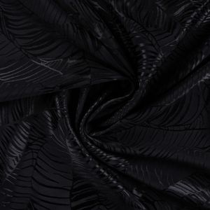 Hovedbilde Tropical Black - Viskose Jacquard