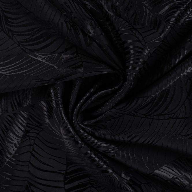 Hovedbilde Tropical Black - Viskose Jacquard