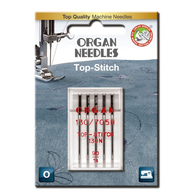 Hovedbilde Organ Symaskinnåler Top-Stitch 90 5pk