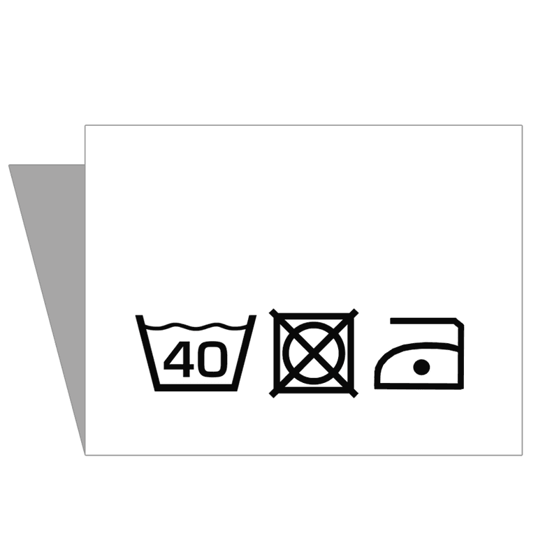 Hvit Vaskelapp - 20 stk