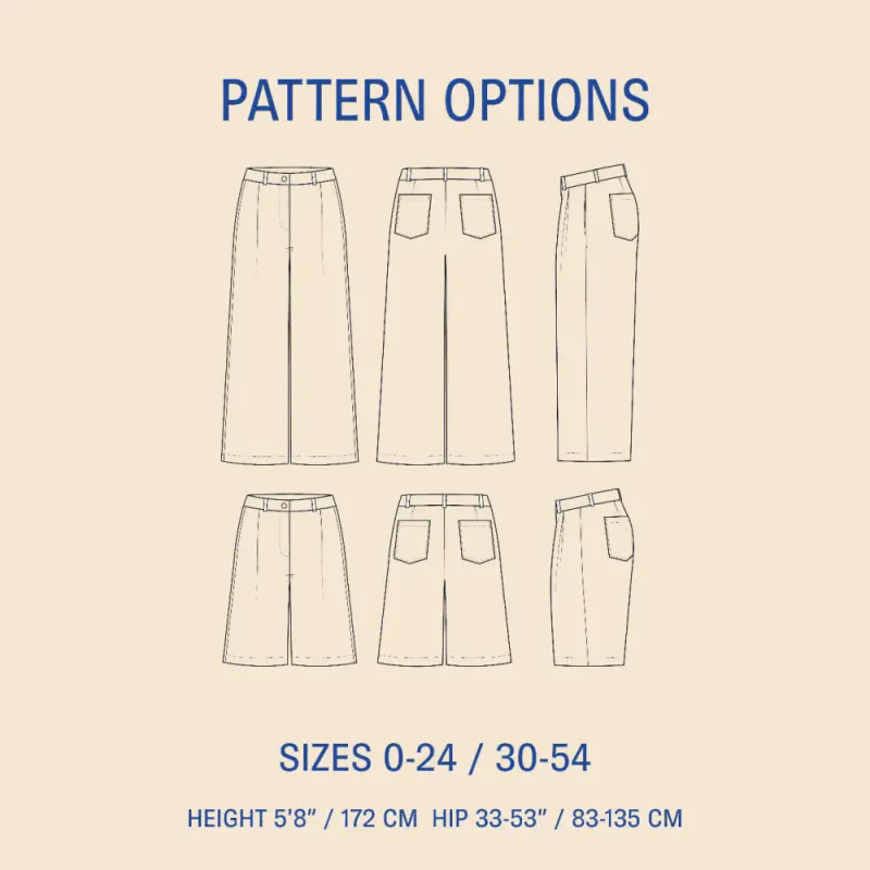Bermuda Pants - Wardrobe by Me
