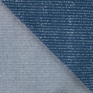 Hovedbilde Stripe M&oslash;rk Bl&aring; - Denim Jacquard