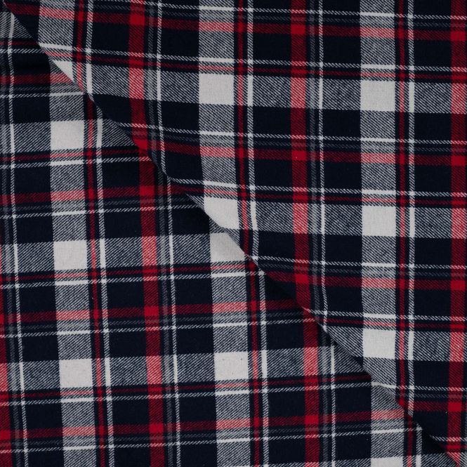 Hovedbilde Tartan Red - Flanell