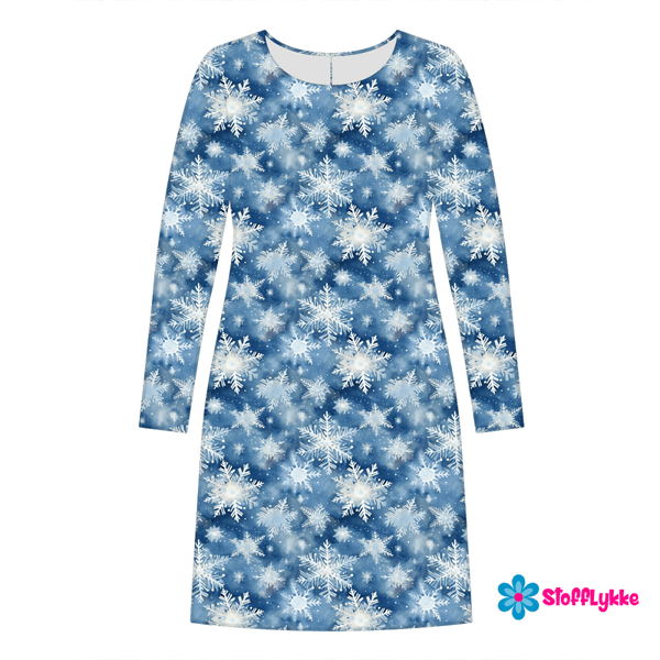 Snowflake Blue - Jersey