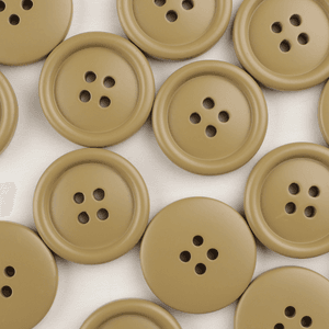 Hovedbilde Madrid Khaki - 25 mm Resin Knapp