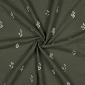 Hovedbilde Cactus Hunter - Brodert Musselin