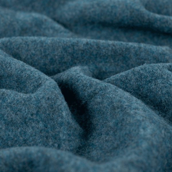 Petrol Melert - Merinoull Fleece