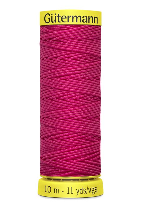 Hovedbilde Mørk Rosa 3055  - Elastisk Tråd  10 m