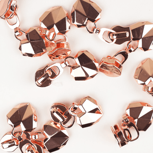 Hovedbilde Geometric Heart Rosegull Glider #5