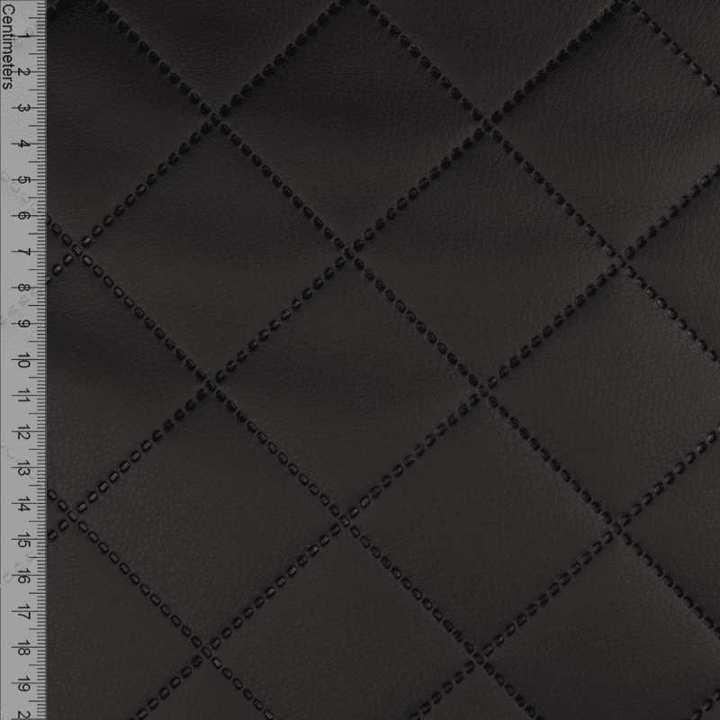 Sort Maxi Diamond - Quiltet Skai