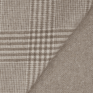 Hovedbilde Checky Beige - Jakkestoff m/ull