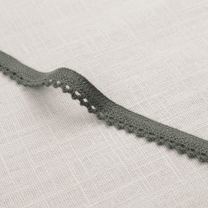 Hovedbilde Eve Lace Khaki - Blondebånd 10 mm
