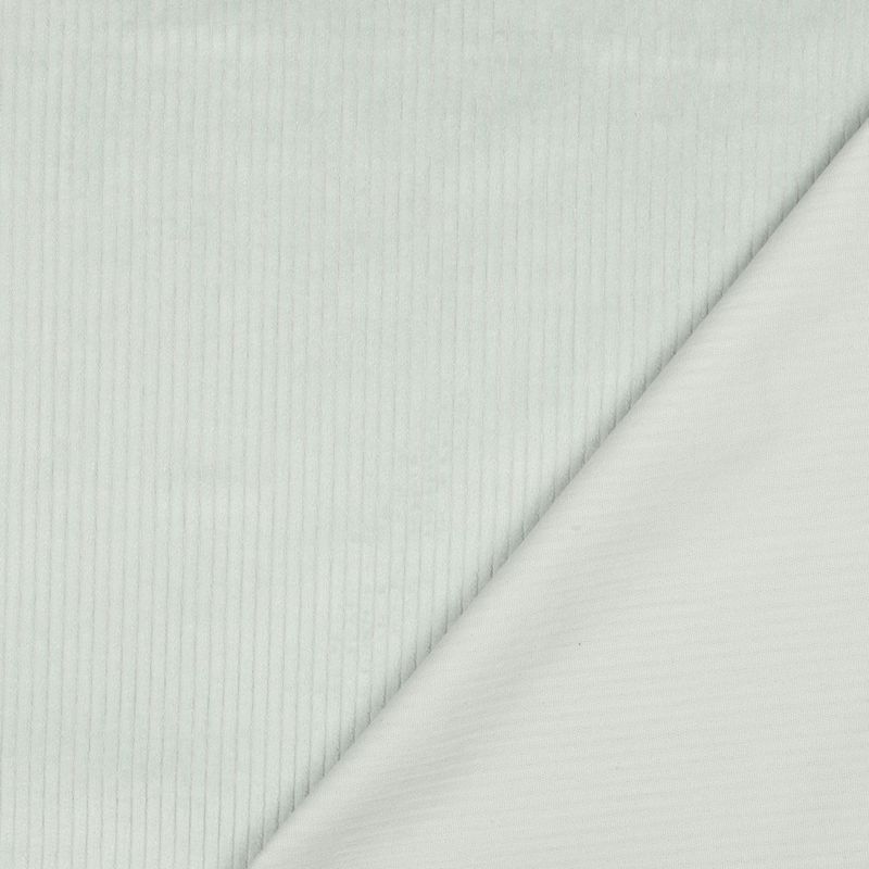 Støvet Mint - Kordfløyel